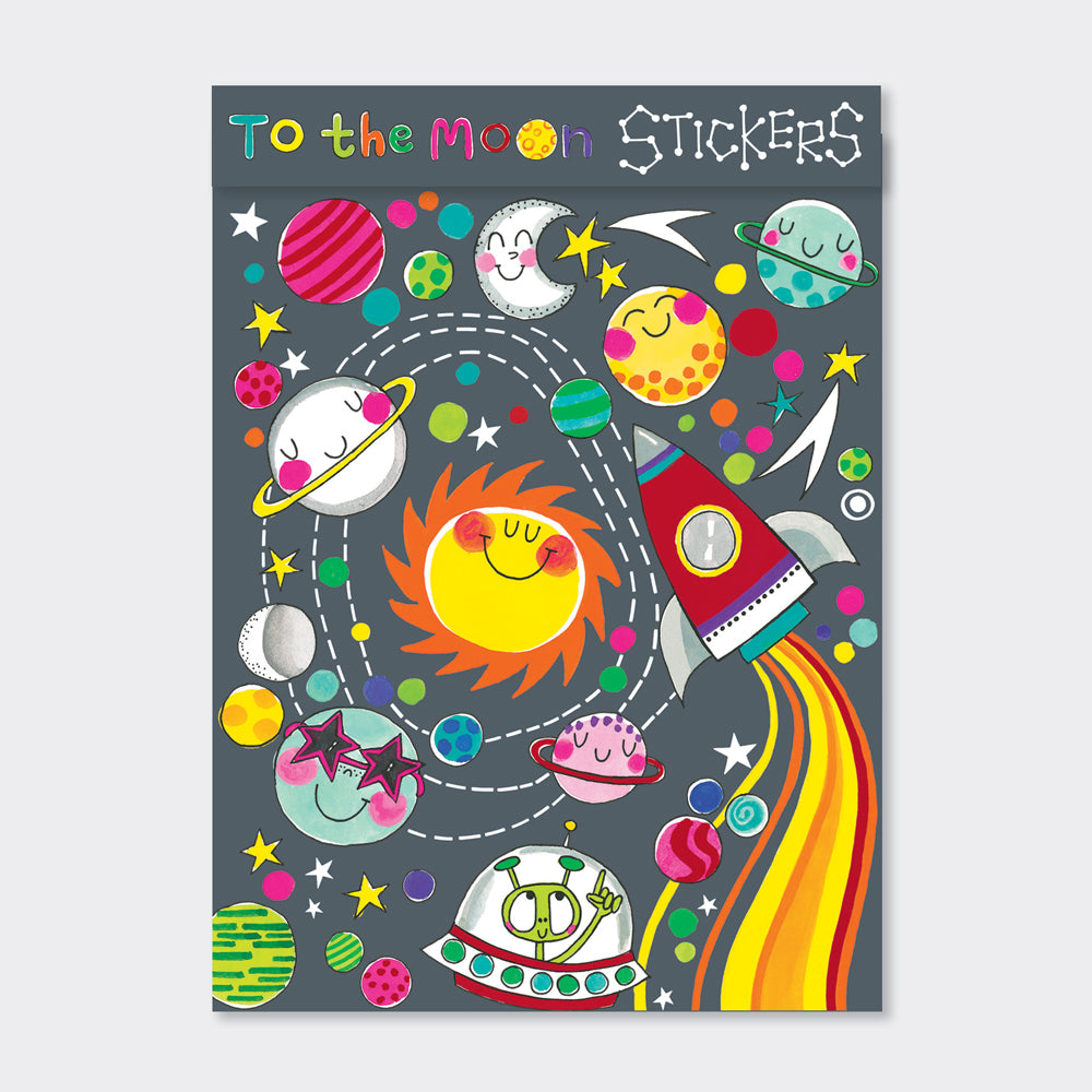 Sticker Book - To The Moon