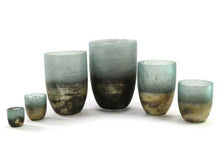Load image into Gallery viewer, Sea Green Silver Votive
