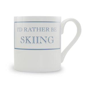 I'D Rather Skiing Mug LRG