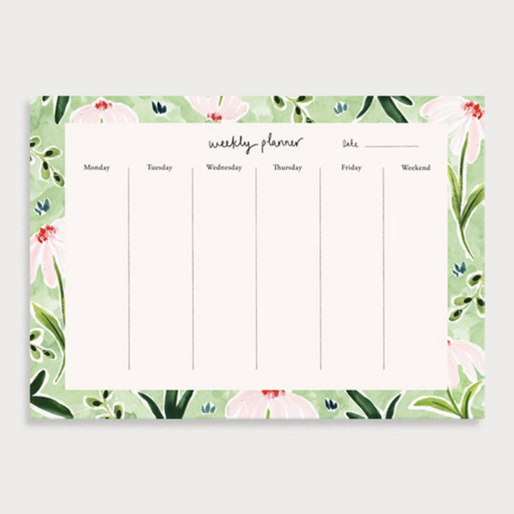 Wild Daisy A4 Weekly Planner Pad