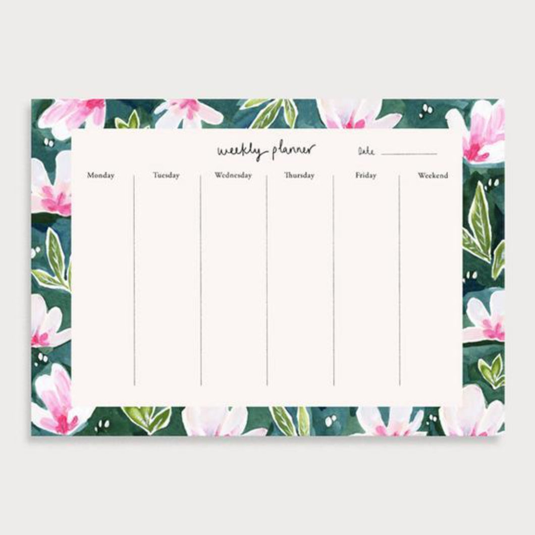 Magnolia A4 Weekly Planner Pad
