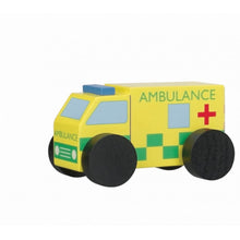 Load image into Gallery viewer, Wooden Ambulance
