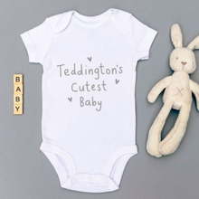 Load image into Gallery viewer, Babygrow Teddington&#39;s Cutest Baby
