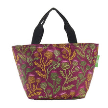 Load image into Gallery viewer, Purple Thistle Lunch Bag
