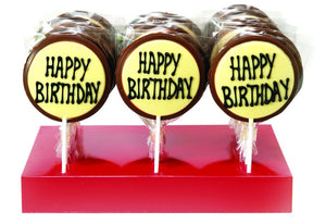Happy Birthday Lollipop Chocolate