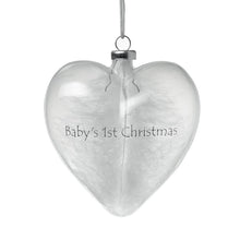 Load image into Gallery viewer, Baby 1st Christmas Bauble
