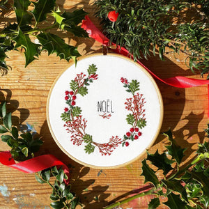 Noel Embroidery Kit