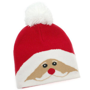 Santa Childrens Bobble Hat
