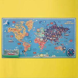 Create Your Own - Giant World Map