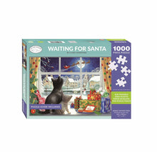 Load image into Gallery viewer, Jigsaw 1000 pc Waiting for Santa
