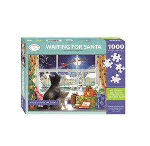 Jigsaw 1000 pc Waiting for Santa