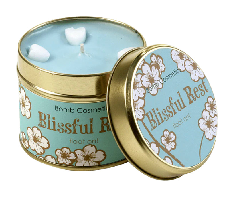 Blissful Rest Tin Candle
