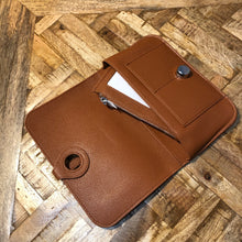 Load image into Gallery viewer, Small Fold Over Purse- Brown
