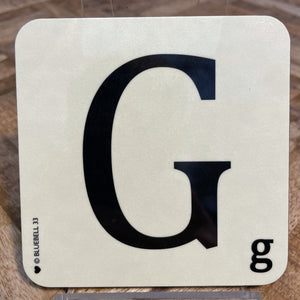 Alphabet Coaster - G