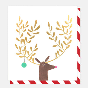 Reindeer Charity Cards Pack of 8