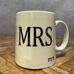 The "Mrs" mug