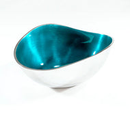 Aqua Oval Bowl Large