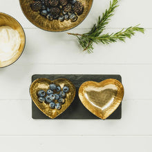 Load image into Gallery viewer, Heart Serving Set Gold
