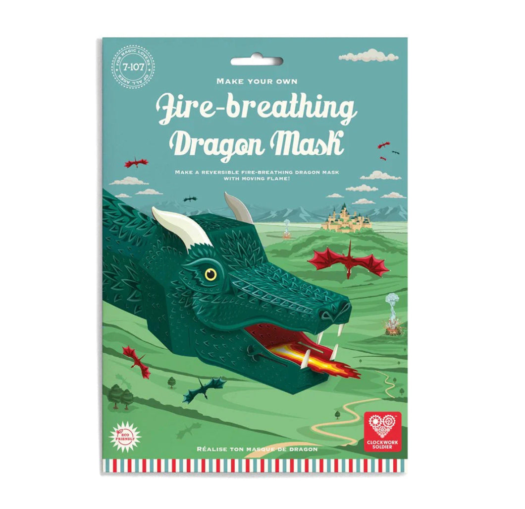 Make Your Own Fire Breathing Dragon Mask