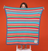 Load image into Gallery viewer, Multi Colour Knitted Blanket
