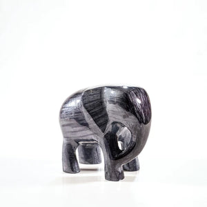 Brushed Black Elephant Large