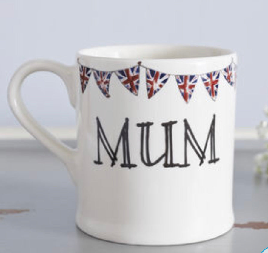 Mum Mug With Bunting