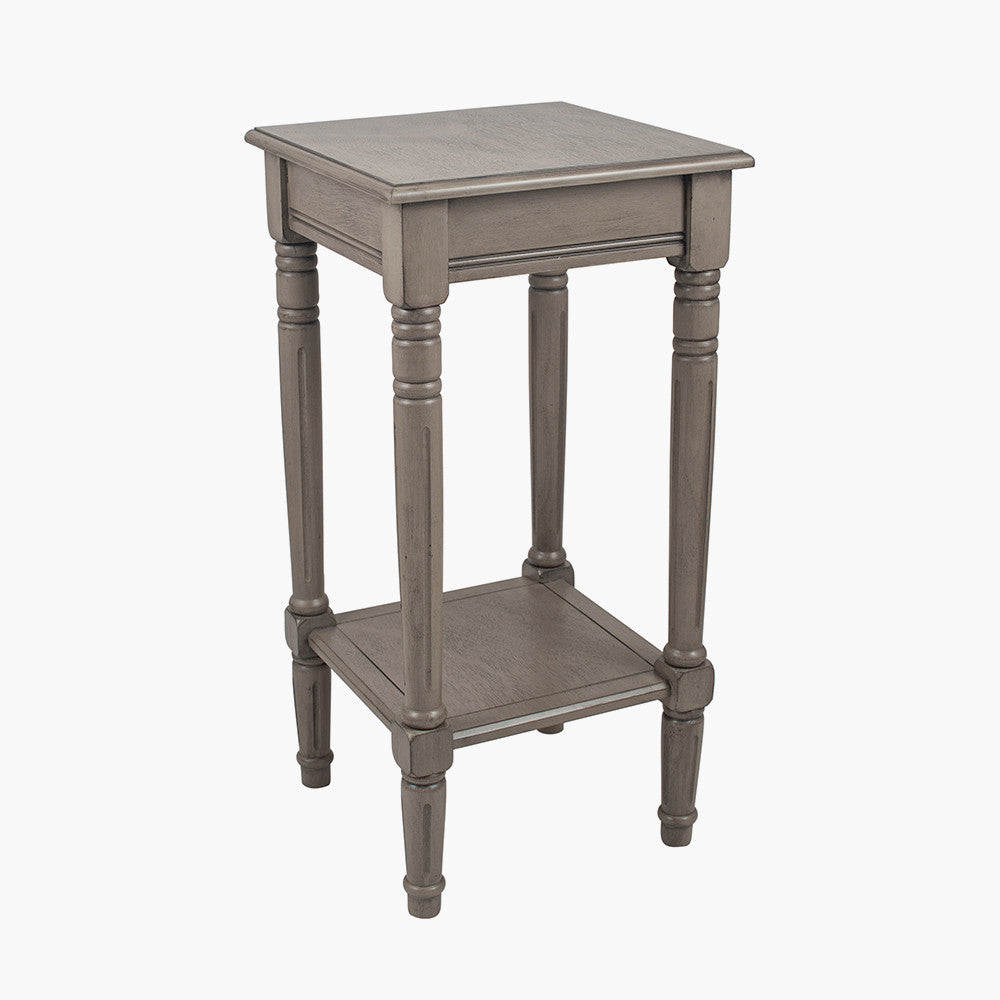 Heritage Taupe Pine Square Table