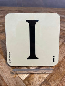 Alphabet Coaster - I
