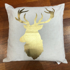 Golden Stag Cushion