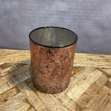 Load image into Gallery viewer, Antique Copper Votive - 2 Sizes
