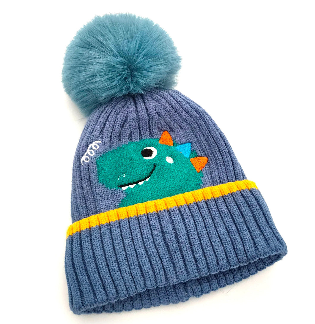 Kids Dinosaur Hat 4-8yrs
