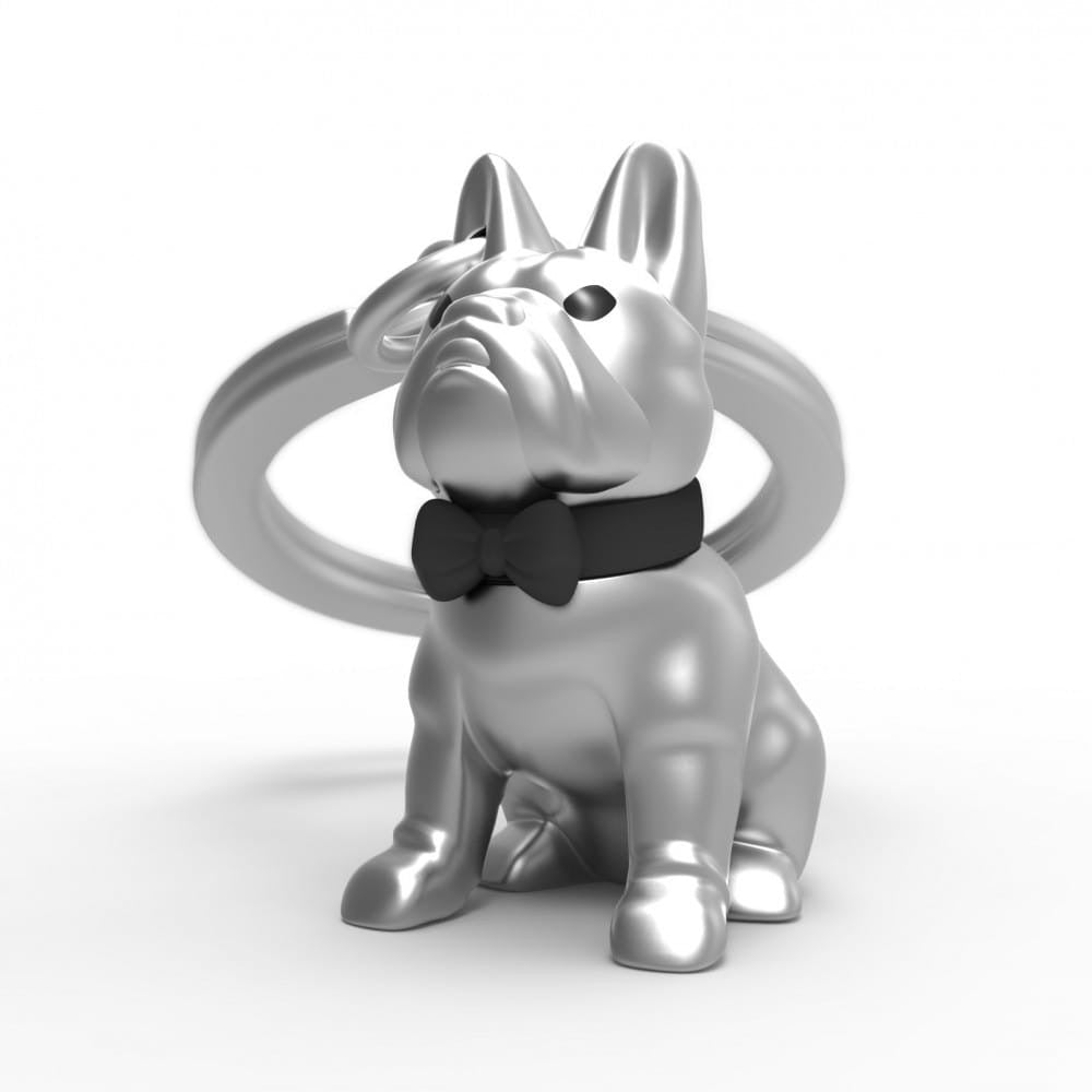 French Bulldog Keyring