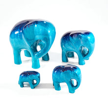 Load image into Gallery viewer, Brushed Aqua Elephant Small
