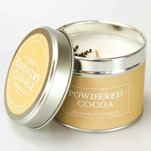 Powdered Coco Pastels Tin Candle
