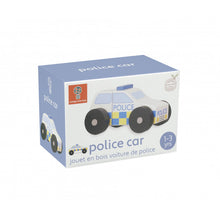 Load image into Gallery viewer, Wooden Police Car
