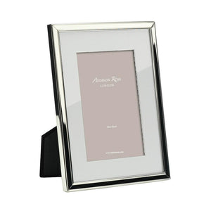 Silver Frame With Mount 6x8