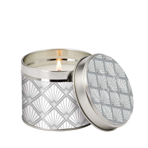 White Cashmere & Pear Candle Tin